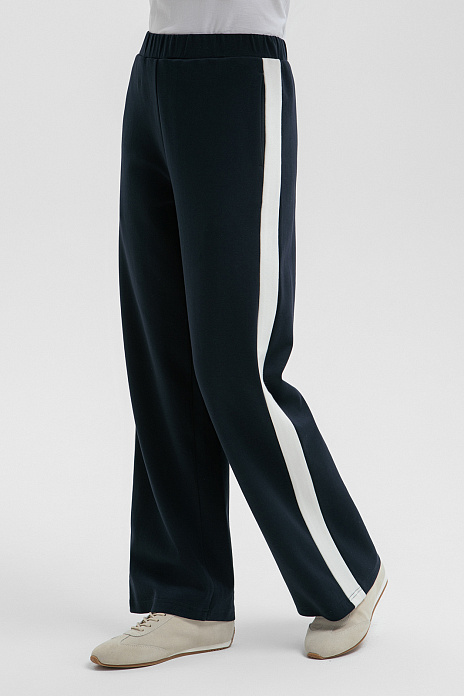 Брюки спортивные, цвет Синий темный