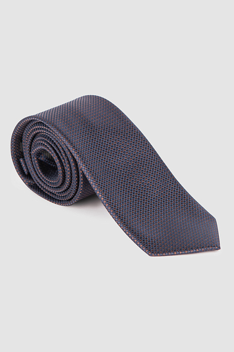 Галстук из микрофибры, коричневый, цвет Коричневый