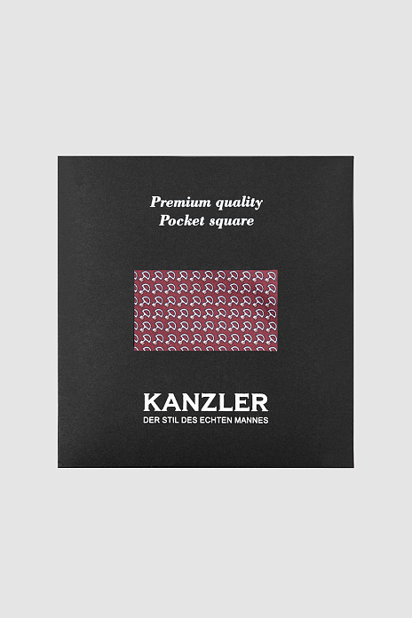 Платок нагрудный, цвет Бордовый