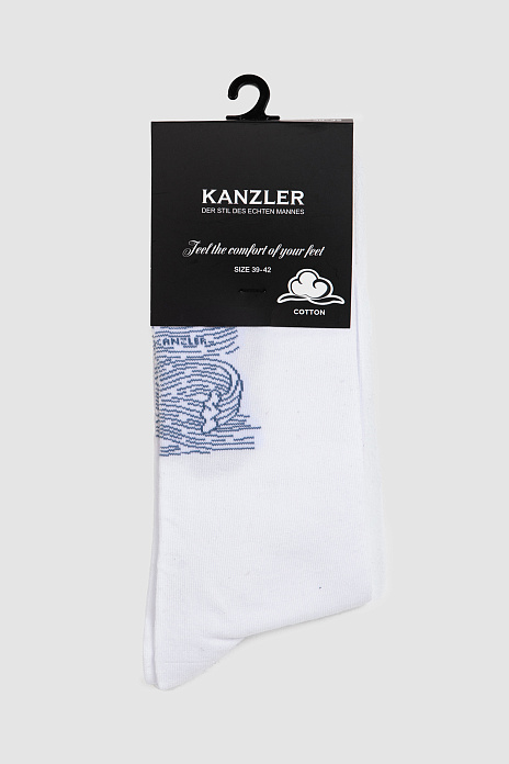 Носки из хлопка, цвет Белый