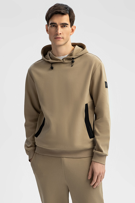Толстовка с капюшоном, цвет Бежевый