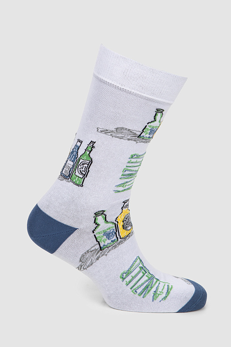 Носки из хлопка, цвет Белый