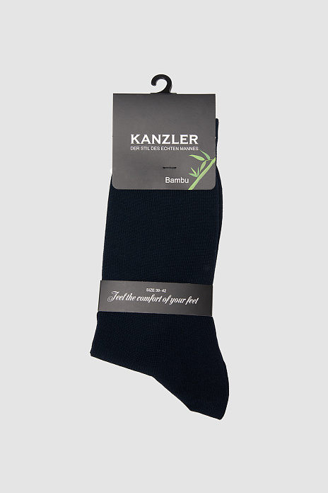 Носки из бамбука, цвет Синий темный