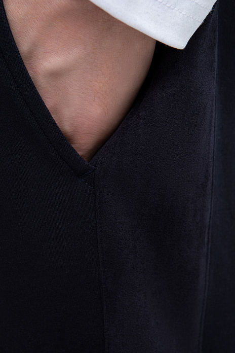 Шорты спортивные, цвет Синий темный