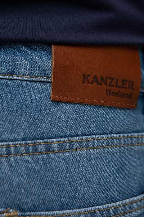 Шорты джинсовые, цвет Голубой