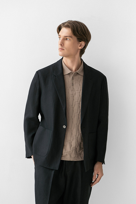 Костюм изо льна с шортами, цвет 