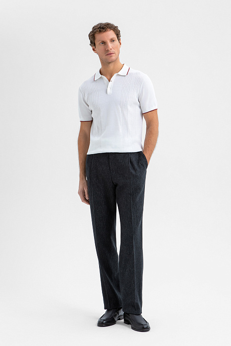 Брюки из шерсти, лимитированная коллекция, цвет Графит