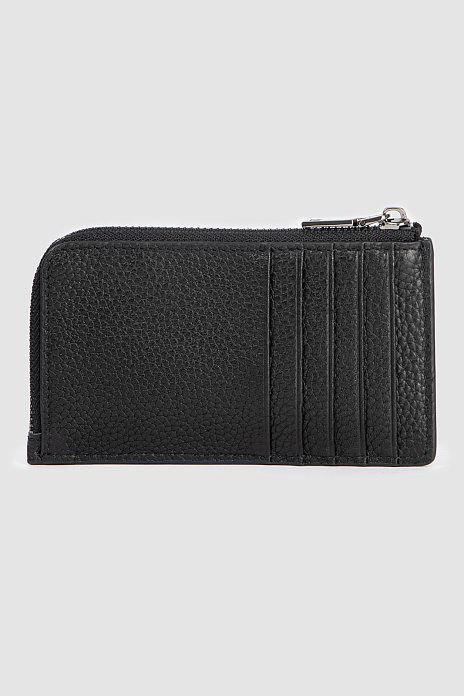 Кошелек из натуральной кожи, цвет Черный