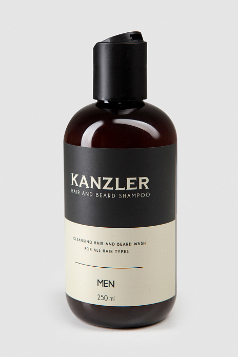 Шампунь для волос и бороды, цвет Коричневый темный