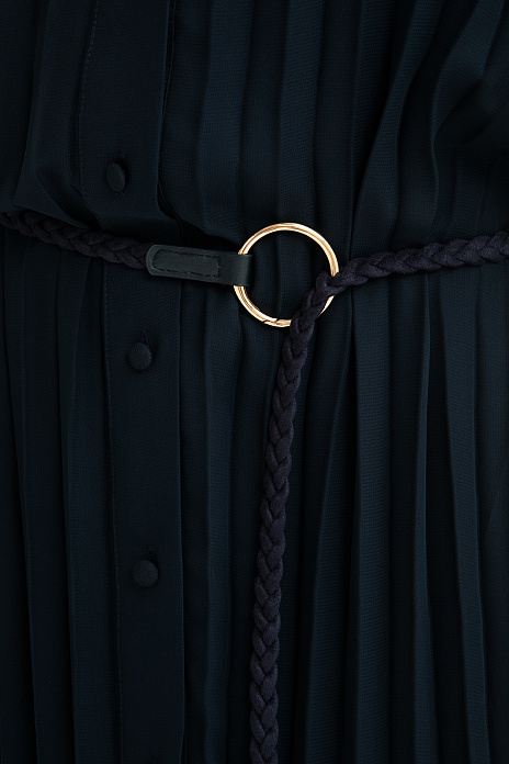 Платье-макси, цвет Синий темный