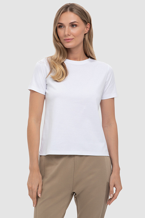 Футболка из хлопка, цвет Белый