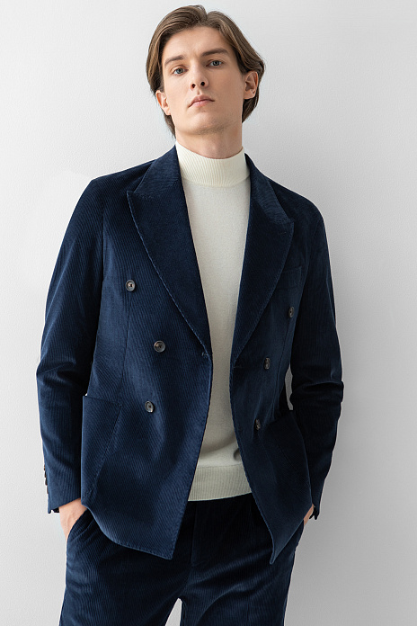 Костюм из вельвета Duca Visconti Di Modrone, лимитированная коллекция, цвет 