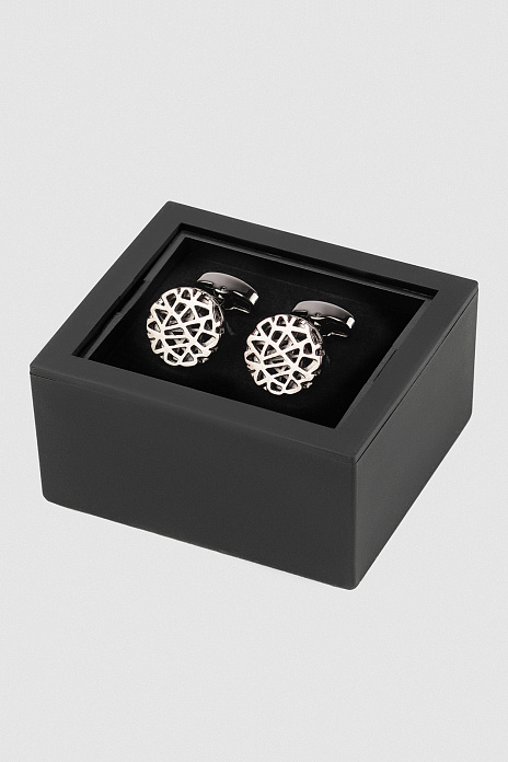 Запонки, цвет Серый