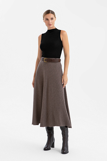 Юбка из шерсти и кашемира