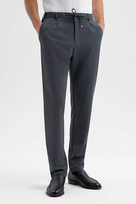 Брюки на кулиске, цвет Серый