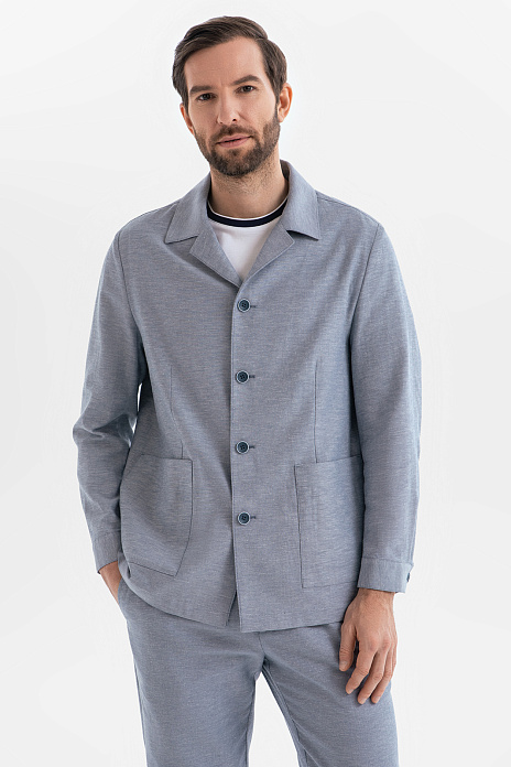 Костюм из хлопка и льна, цвет 