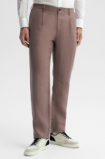 Брюки изо льна