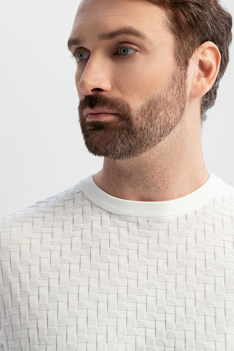 Футболка из хлопка Пима, цвет Белый