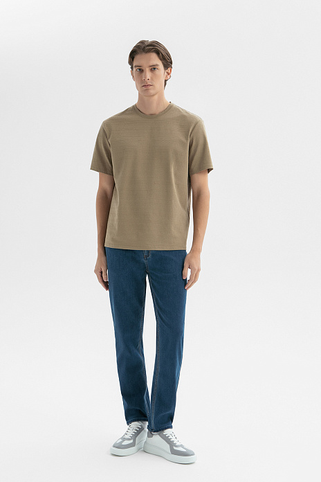 Джинсы прямого силуэта, цвет Голубой