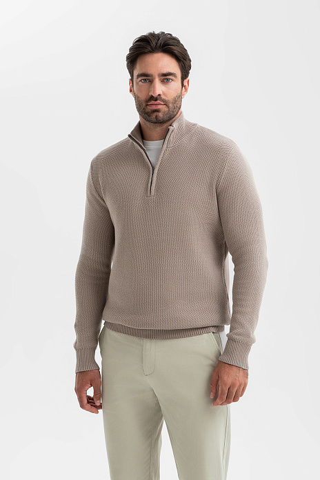 Джемпер из хлопка, цвет Мокко