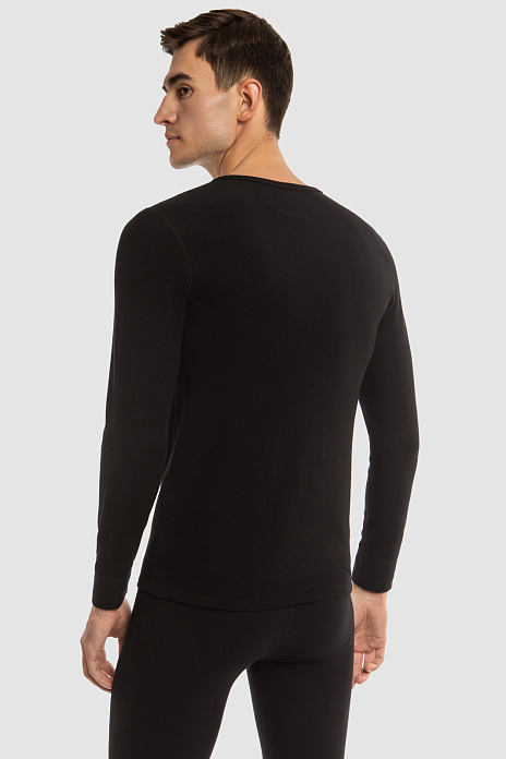 Лонгслив термобелье, цвет Черный