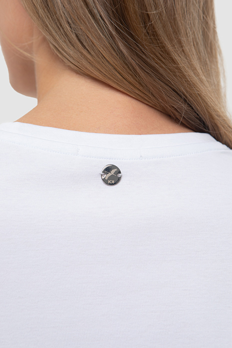 Футболка из хлопка, цвет Белый