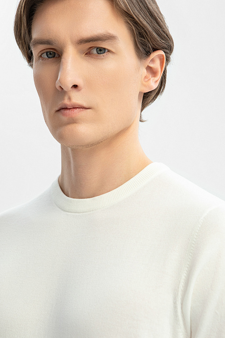 Футболка из хлопка Пима, цвет Молочный