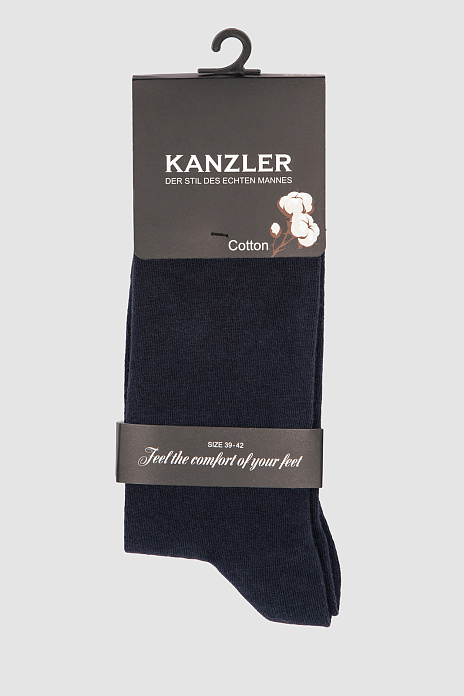 Носки из хлопка, цвет Синий