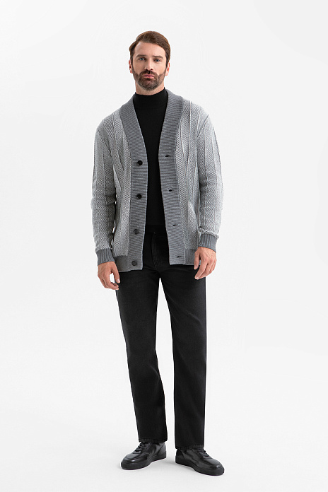 Джинсы прямого силуэта, цвет Графит