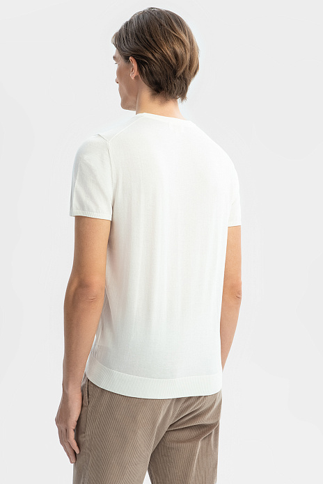 Футболка из хлопка Пима, цвет Молочный